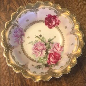 Antique Bavarians Serving Bowl